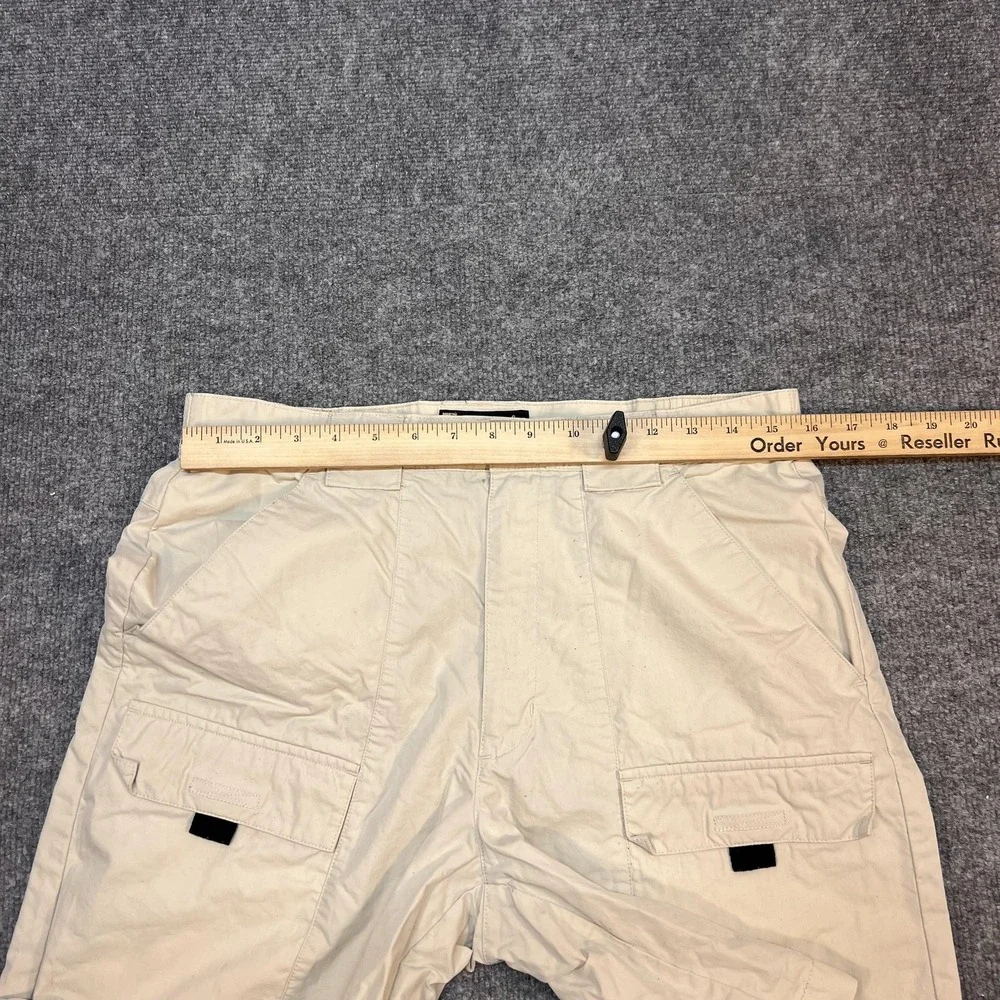 Eddie Bauer Cargo Shorts Mens 32 Beige Earthtech Pack Short Lightweight Travel